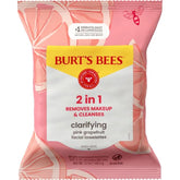 Facial Cleansing Towelettes with Pink Grapefruit